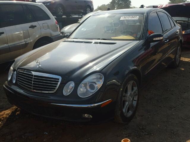 WDBUF56J16A936093 - 2006 MERCEDES-BENZ E 350 BLACK photo 2