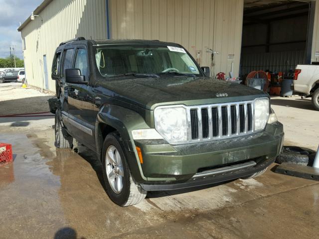 1J8GP58K78W282300 - 2008 JEEP LIBERTY LI GREEN photo 1