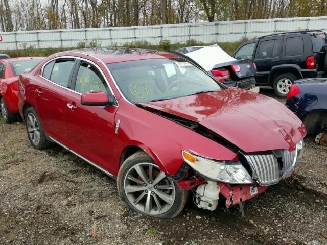 1LNHM93R59G635611 - 2009 LINCOLN MKS MAROON photo 1