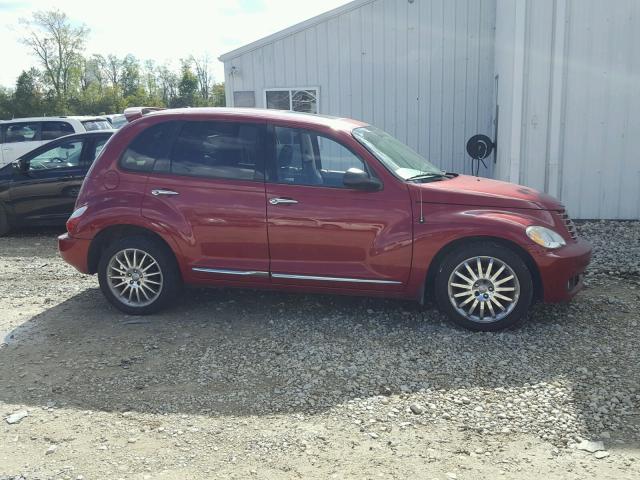 3A8FY68868T183122 - 2008 CHRYSLER PT CRUISER RED photo 9