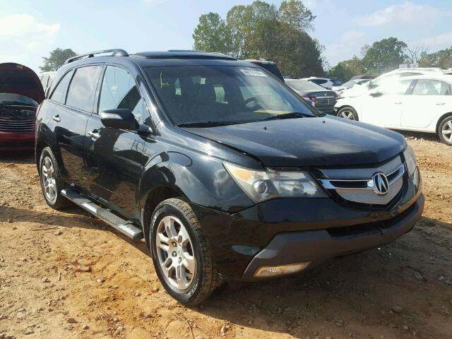 2HNYD28267H504819 - 2007 ACURA MDX BLACK photo 1