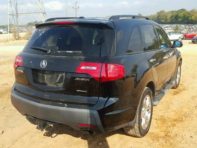 2HNYD28267H504819 - 2007 ACURA MDX BLACK photo 4