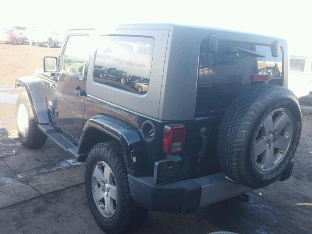 1J4FA54128L528909 - 2008 JEEP WRANGLER S 黑色 照片 3