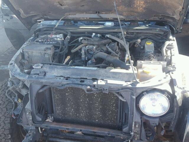 1J4FA54128L528909 - 2008 JEEP WRANGLER S 黑色 照片 7