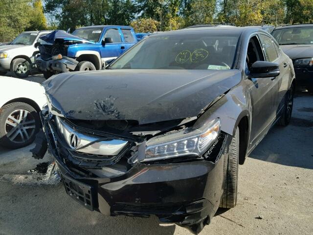 19UUB1F3XGA013900 - 2016 ACURA TLX BROWN photo 2