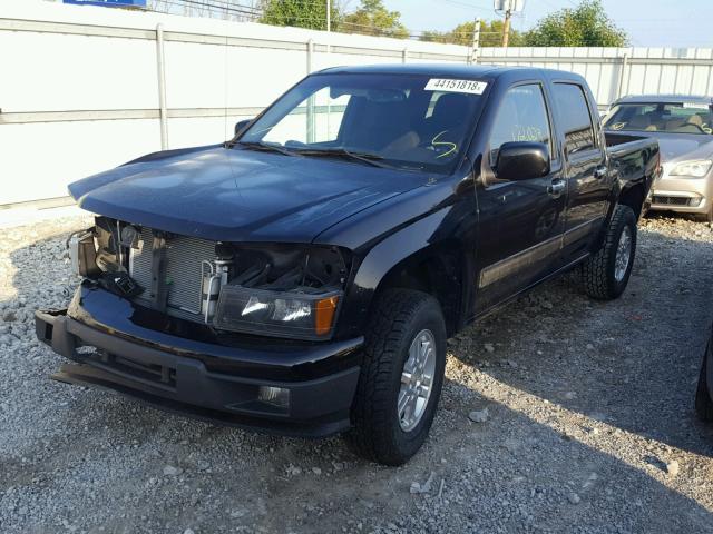 1GCHTCFE7B8127217 - 2011 CHEVROLET COLORADO L BLACK photo 2