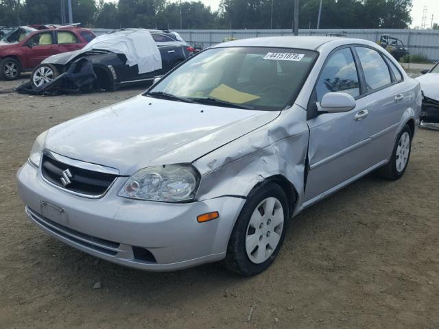 KL5JD56Z47K699052 - 2007 SUZUKI FORENZA BA GRAY photo 2