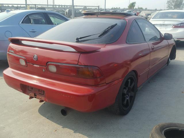 JH4DC2387RS002902 - 1994 ACURA INTEGRA GS RED photo 4