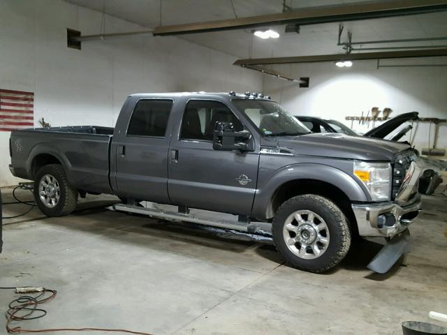 1FT7W2BT0BEB35047 - 2011 FORD F250 SUPER GRAY photo 1