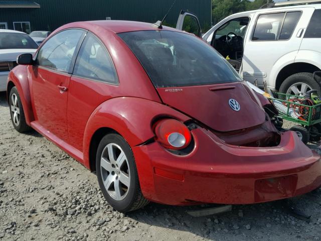 3VWPG31C56M421350 - 2006 VOLKSWAGEN NEW BEETLE 红色 照片 3