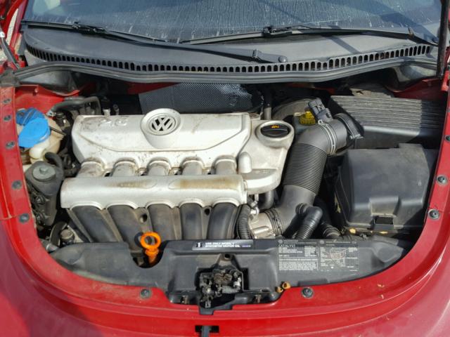 3VWPG31C56M421350 - 2006 VOLKSWAGEN NEW BEETLE 红色 照片 7