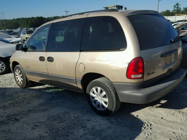 2P4GP45G7WR695479 - 1998 PLYMOUTH VOYAGER SE BROWN photo 3