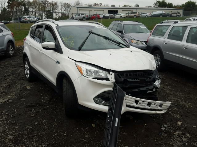 1FMCU9J9XFUB15754 - 2015 FORD ESCAPE TIT WHITE photo 1