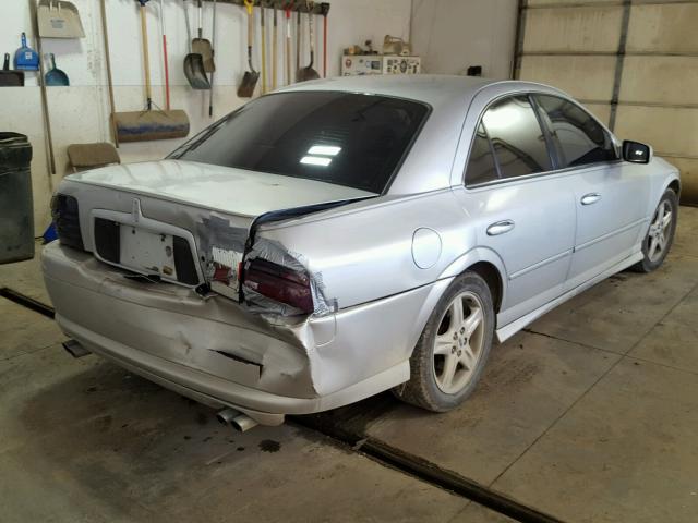 1LNHM87A92Y687824 - 2002 LINCOLN LS Gümüş foto 4