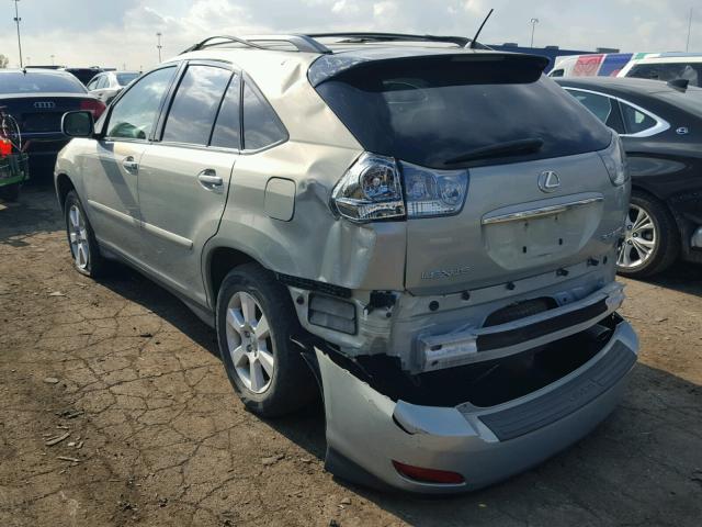 2T2HK31U07C031776 - 2007 LEXUS RX 350 SILVER photo 3