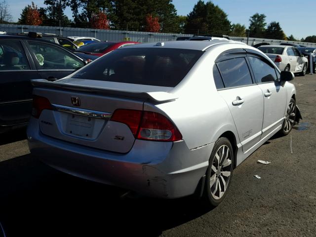 2HGFA55529H702954 - 2009 HONDA CIVIC SILVER photo 4