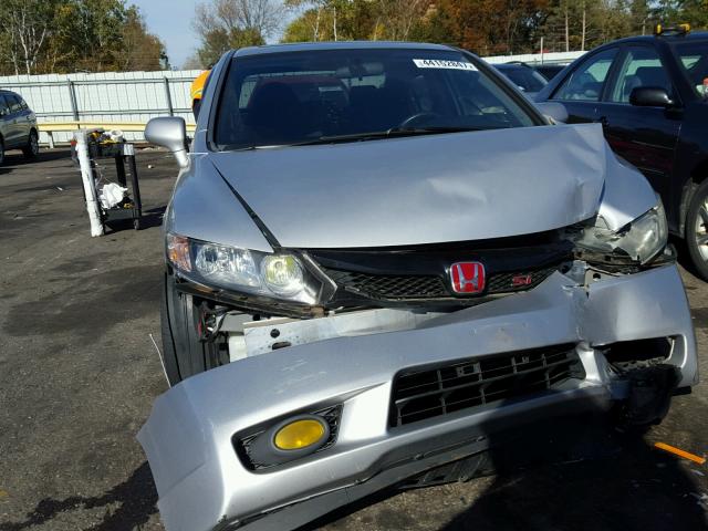 2HGFA55529H702954 - 2009 HONDA CIVIC SILVER photo 9