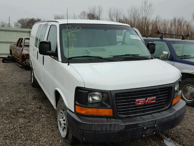 1GTZGFBG8A1100391 - 2010 GMC SAVANA G25 WHITE photo 1