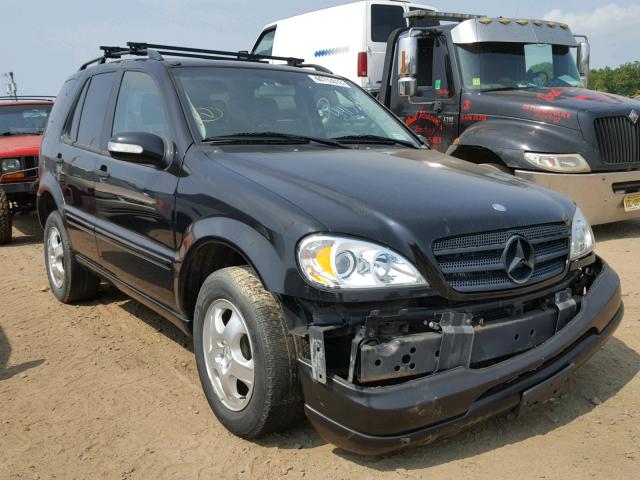 4JGAB54E03A398886 - 2003 MERCEDES-BENZ ML 320 BLACK photo 1