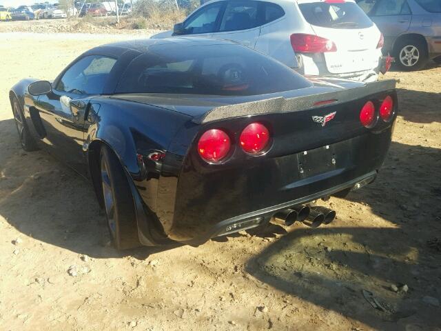 1G1YY26E975126907 - 2007 CHEVROLET CORVETTE BLACK photo 9