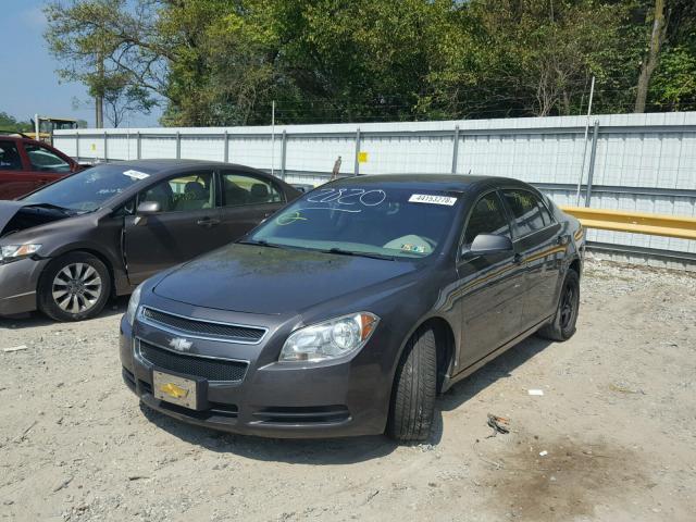 1G1ZB5E18BF216784 - 2011 CHEVROLET MALIBU LS ნაცრისფერი ფოტო 2