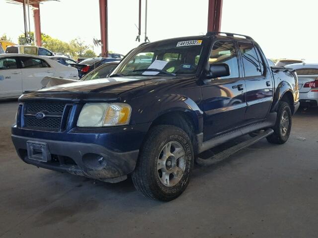 1FMZU67K64UA43385 - 2004 FORD EXPLORER S 蓝色 照片 2