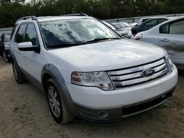 1FMDK02W18GA39434 - 2008 FORD TAURUS X S WHITE photo 1