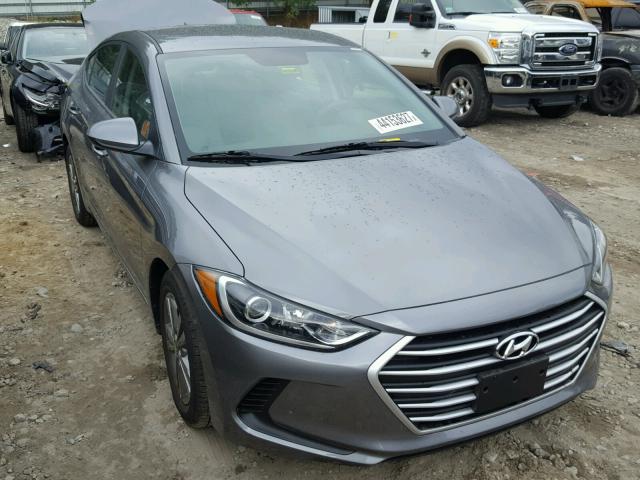 5NPD84LF2JH243315 - 2018 HYUNDAI ELANTRA SE GRAY photo 1