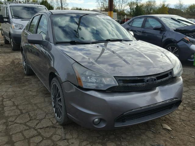 1FAHP3GNXAW270794 - 2010 FORD FOCUS SES GRAY photo 1