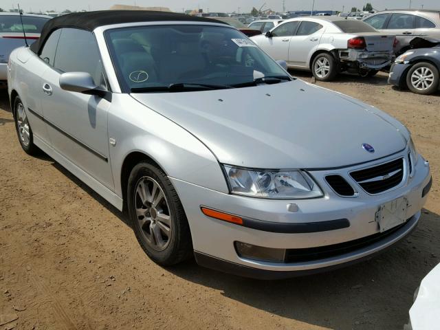 YS3FD79Y666001622 - 2006 SAAB 9-3 BASE SILVER photo 1