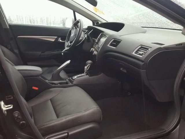 2HGFB2F95FH542822 - 2015 HONDA CIVIC EXL Qara foto 5