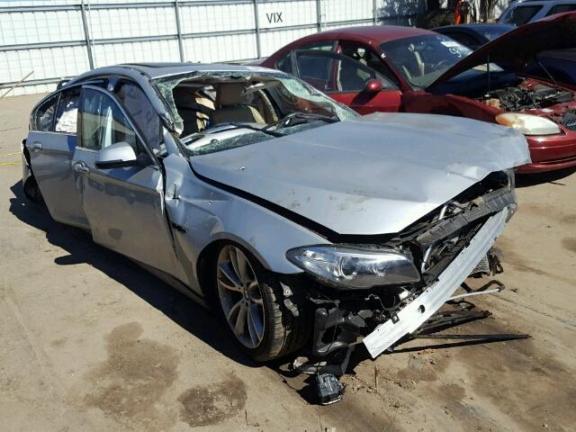 WBA5B1C57FG125622 - 2015 BMW 535 I SILVER photo 1