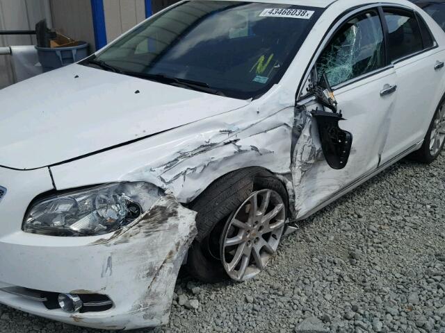 1G1ZG5E72CF122519 - 2012 CHEVROLET MALIBU LTZ 白色 照片 9