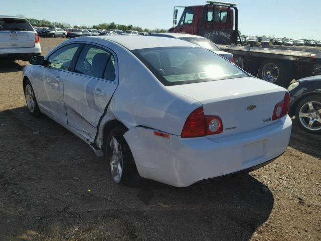 1G1ZA5EU4CF354398 - 2012 CHEVROLET MALIBU LS WHITE photo 3