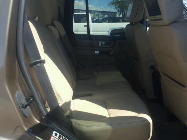 SALAK2D41BA588150 - 2011 LAND ROVER LR4 HSE LU BROWN photo 6