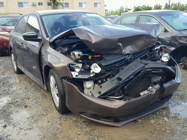 3VW2K7AJ4BM366091 - 2011 VOLKSWAGEN JETTA BASE Շագանակագույն լուսանկար 1