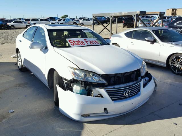 JTHBJ46G482256965 - 2008 LEXUS ES WHITE photo 1