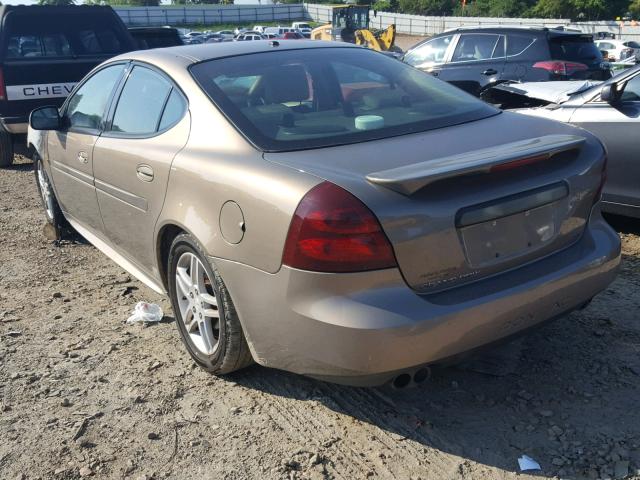 2G2WR554X71204011 - 2007 PONTIAC GRAND PRIX Золотий фото 3