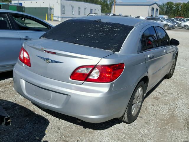 1C3LC46J38N223003 - 2008 CHRYSLER SEBRING LX SILVER photo 4