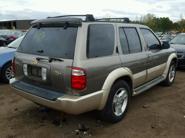 JNRDR09Y42W255685 - 2002 INFINITI QX4 SILVER photo 4