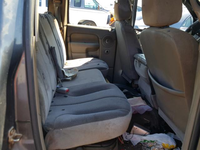 3D7KA28653G769920 - 2003 DODGE RAM 2500 S დამწვარი ფოტო 6