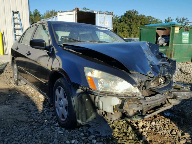 1HGCM56426A117494 - 2006 HONDA ACCORD BLACK photo 1