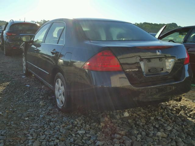 1HGCM56426A117494 - 2006 HONDA ACCORD BLACK photo 3