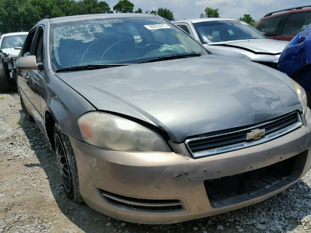 2G1WC581469195345 - 2006 CHEVROLET IMPALA LT GRAY photo 1