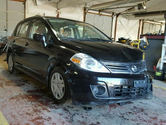 3N1BC1CP9AL403173 - 2010 NISSAN VERSA S BLACK photo 1