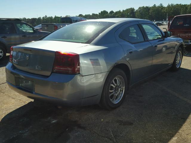 2B3KA43GX7H604040 - 2007 DODGE CHARGER GRAY photo 4