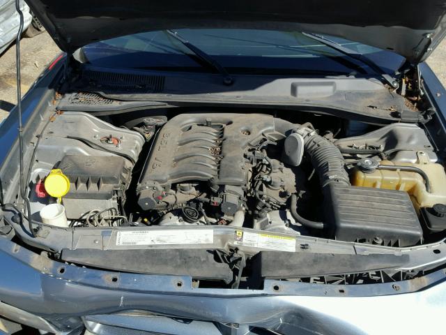 2B3KA43GX7H604040 - 2007 DODGE CHARGER GRAY photo 7