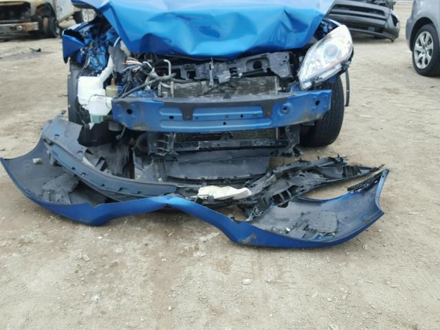 JM1BL1V73C1627639 - 2012 MAZDA 3 I BLUE photo 9