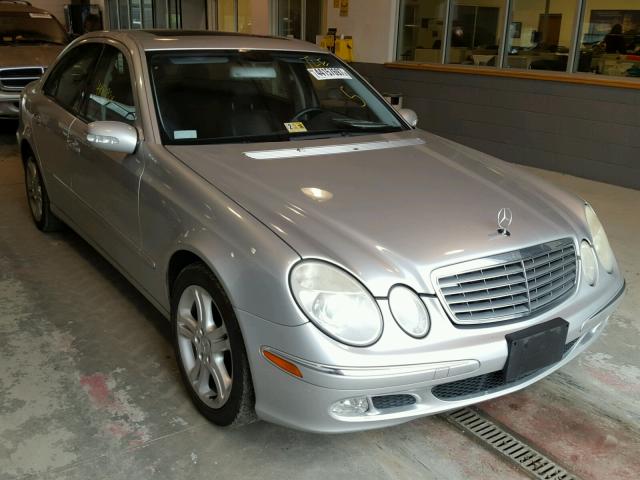 WDBUF70J44A590624 - 2004 MERCEDES-BENZ E 500 SILVER photo 1