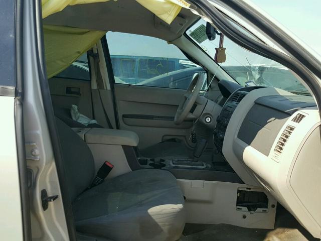 1FMCU02759KA26652 - 2009 FORD ESCAPE XLS BEIGE photo 1